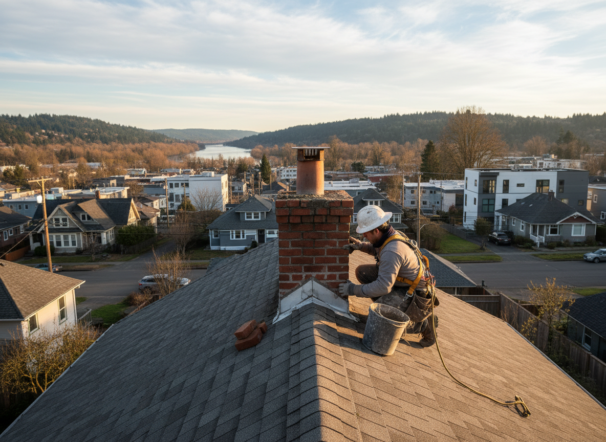 Roof Chimney Repair in Milwaukie, OR
